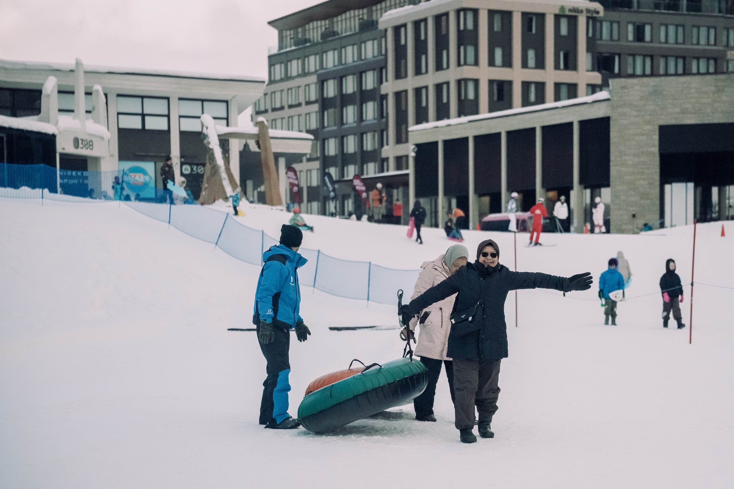 Farah Adlina on the 6D5N Hokkaido trip